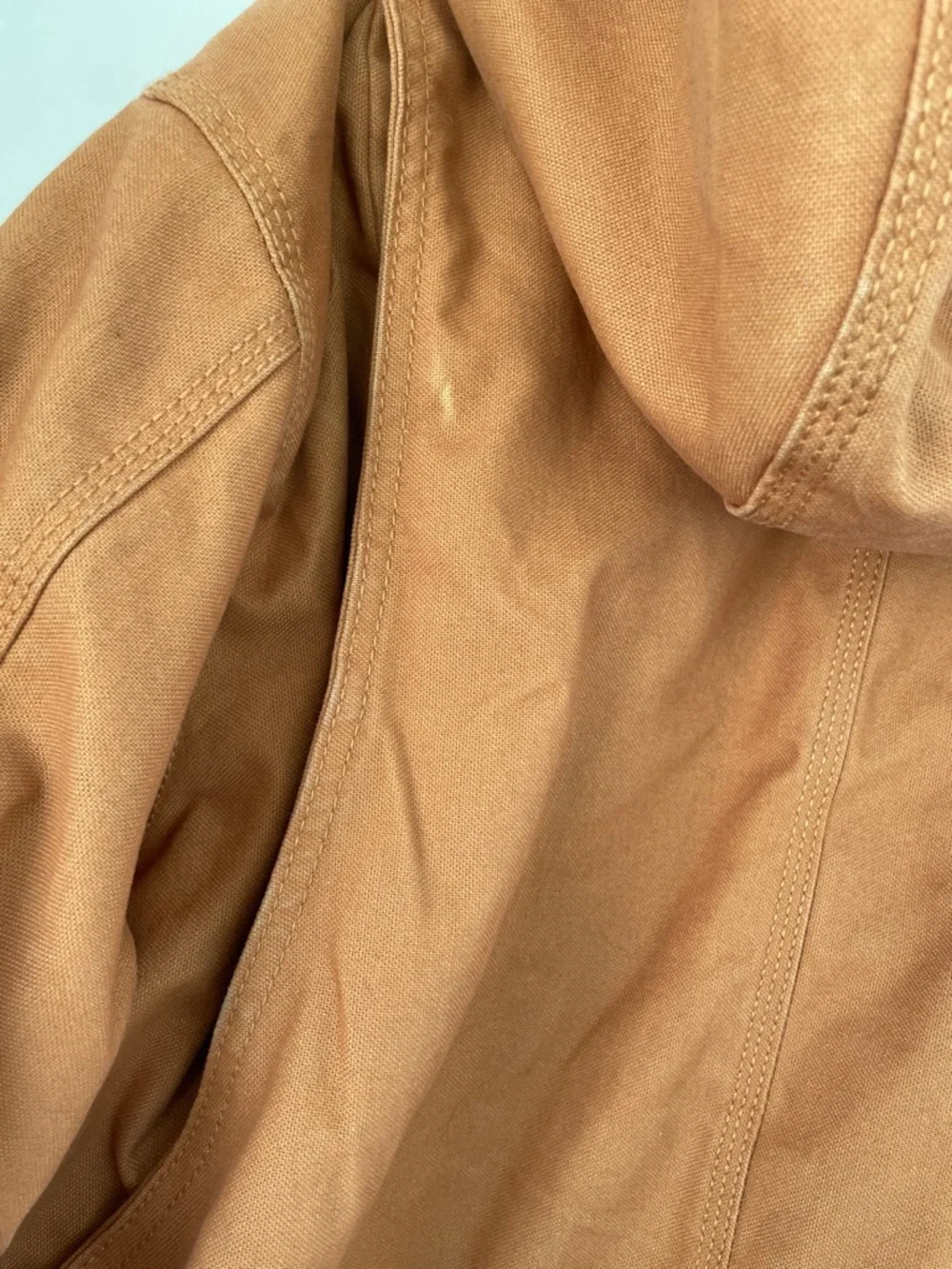 Eddie Bauer Hooded Rugged Field Jacket in Rust